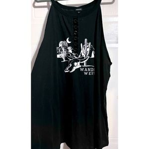 2/$20❤️ EUC Torrid high neck tank like new torrid sz 5